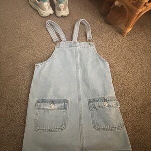 Edikted Denim Overalls with Pockets